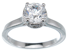 solitaire engagement rings jewelry manufacturer